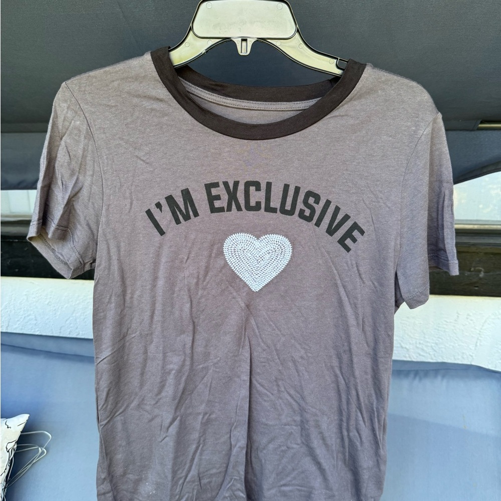 Carbon Tee with Graphic Design